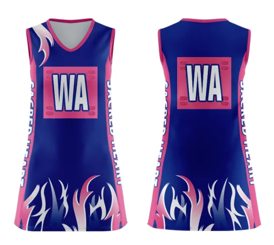 Premium Women′s Breathable Netball Dress for Active Sports 