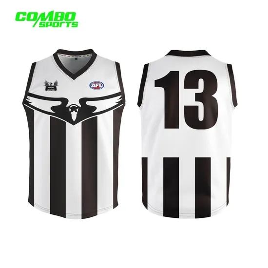 2020 New Custom Sublimation Women Afl Football Jersey 
