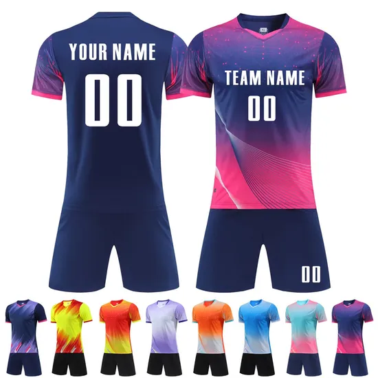 Custom Sublimation Sport Jersey for Soccer Football Wholesale Sports T Shirt Designs Cricket Football Jersey Polyester Polo Men Jerseys 