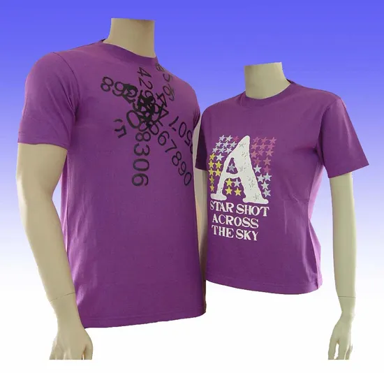 Men′s and Ladies′ 100% Cotton Couple T