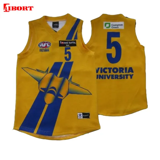 Aibort Any Color Printed Top Sale Team Wear Afl Jersey (Singlet 119) 
