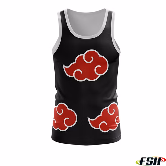 Wholesale Color Block Marathon Running Tops Sports Training Vests Unisex Running Singlet