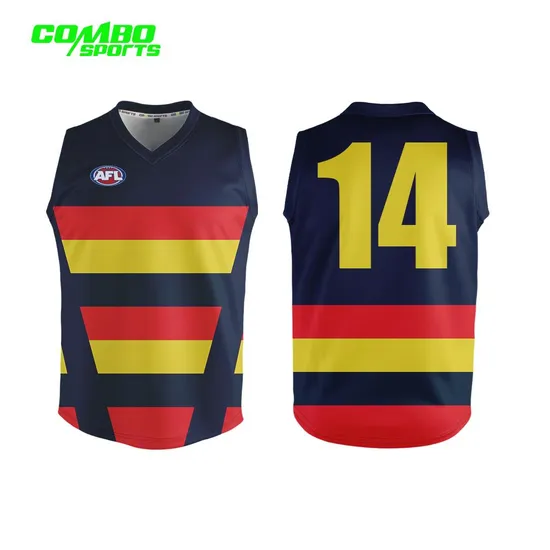 Custom Sublimated Sleeveless Afl Jerseys for Ultimate Comfort 