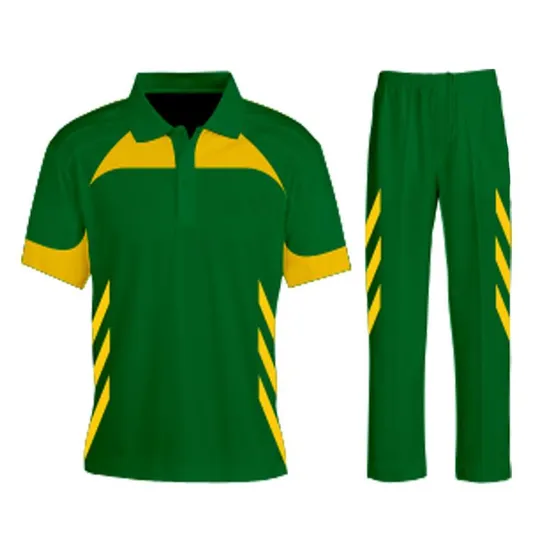 Custom Sublimation Cricket Jersey Design Your Own Team Uniform Pants and Shirts Sportswear 