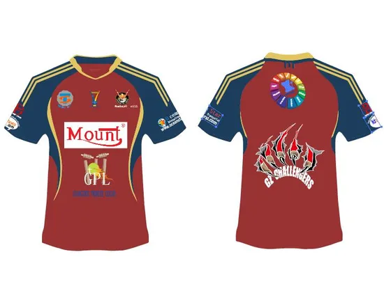 Custom 100% Polyester Cricket Uniform Sublimation Quick Dry Short Sleeve Cricket Jersey Men 