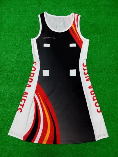 Hot Dye Sublimation OEM Netball Dress 