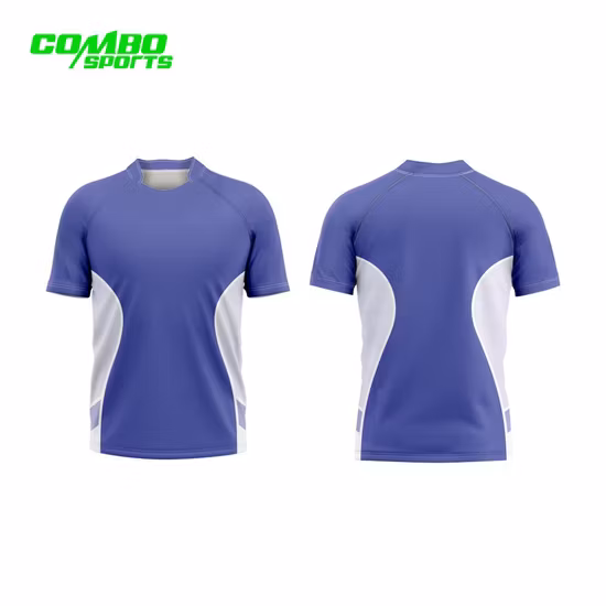 Factory Price Good Quality Wholesale Rugby T Shirt Sublimation Design Fiji Springbok Rugby Jersey