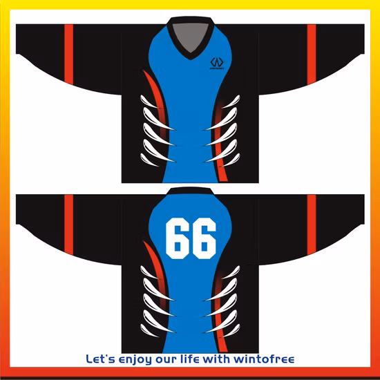 Full Custom Sublimation Printing Ice Hockey Jersey for Club and School Team