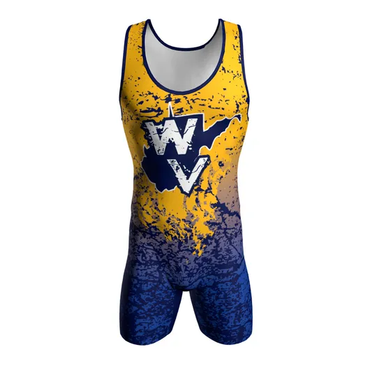Wholesale Professional Wrestling Suit Full Sublimated Custom Wrestling Singlet 