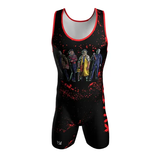 Affordable Custom Logo Wrestling Singlet for Competitive Athletes 