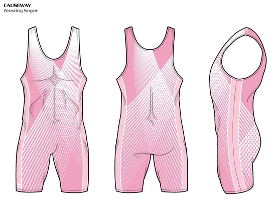 Custom Logo Sublimation Sportswear Youth Singlet Suit Wrestling Best Quality Youth Wrestling Singlet 